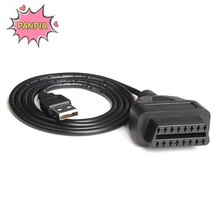 Pnpia 1 Cái Mới 16Pin Sang USB Sạc Cáp Kết Nối Công Cụ Chẩn Đoán Phụ Kiện Xe Hơi Boutique