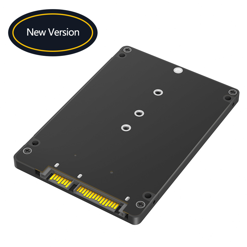 Jmt M.2 NGFF Sang 2.5 SATA SSD Vỏ B & M Key SATA Sang 2.5 Inch SATA 3.0 Ổ Đĩa Cứng Thẻ Chuyển Đổi Với Vỏ Nhựa 7mm