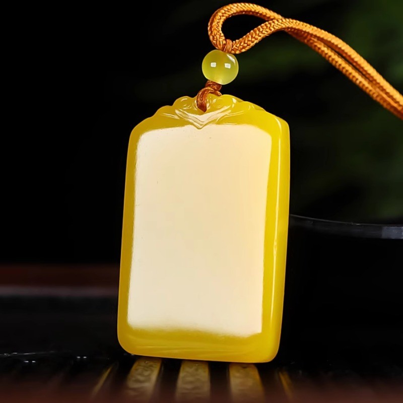 Phong Cách Mới Tự Nhiên An Toàn Thương Hiệu Mặt Dây Chuyền Nam Nữ Đơn Giản Phù Hợp Với Thời Trang