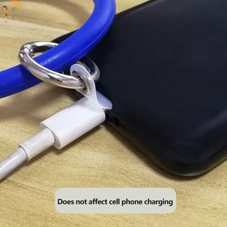 [GOU] 5 Miếng Dán Dây Điện Thoại Di Động Nam Chống Mất Thẻ Cố Định Kẹp Điện Thoại Kẹp Trong Suốt Điện Thoại Di Động Dây Gioăng Kết Nối Mặt Dây Chuyền VN