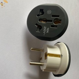 [Gou] 1 Bộ Chuyển Đổi Phích Cắm EU Đa Năng 16A USto EU Ổ Cắm Chuyển Đổi AU US UK CN Sang EU VN
