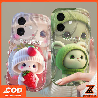 Ốp lưng OPPO Reno15F Reno 14F Reno 14 Pro Reno 13F 5G Reno12 F Reno 12 Reno11 F Reno 11 Reno 10 Reno 8T Reno 8Z Reno 7Z Reno8 Reno7 Phim hoạt hình thỏ dễ thương điện thoại di động TPU chống sốc