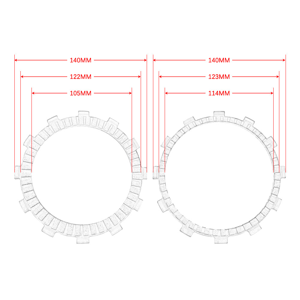 Xe Máy Ma Sát Đĩa Ly Hợp Đĩa 11 Chiếc Cho Ducati Monster 796 2011-2013 696 2008-2013 795 1100
