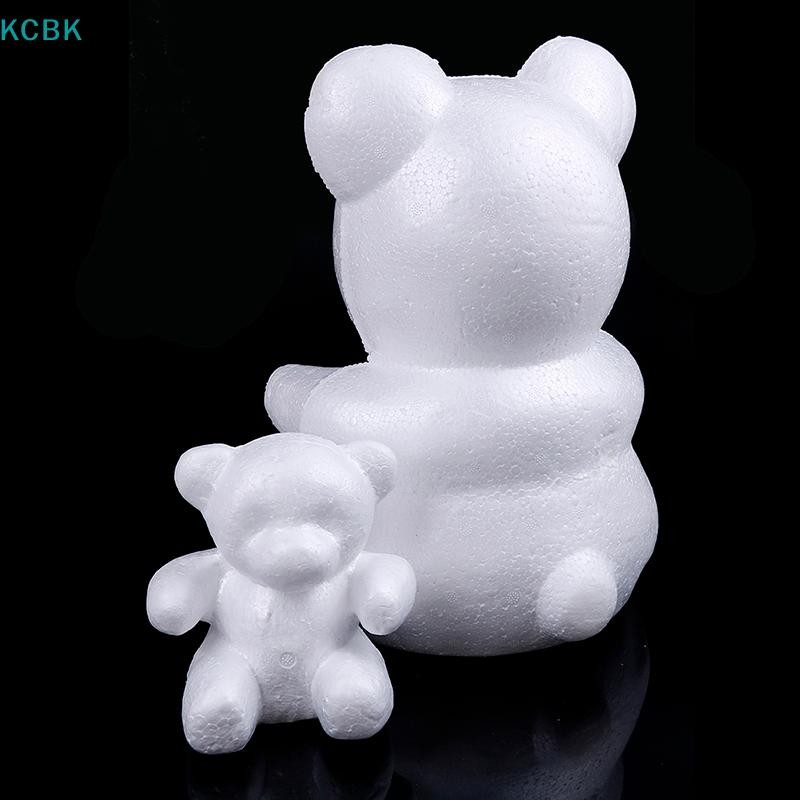 [Kc] Khuôn Gấu Xốp 15cm / 20cm / 33cm DIY Hoa Nhân Tạo Hoa Hồng Tặng Gấu Khuôn Sinh [Bk]