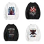 Netflix Stranger Things Season 5 Demogorgon Anime Áo Unisex Dài Tay
