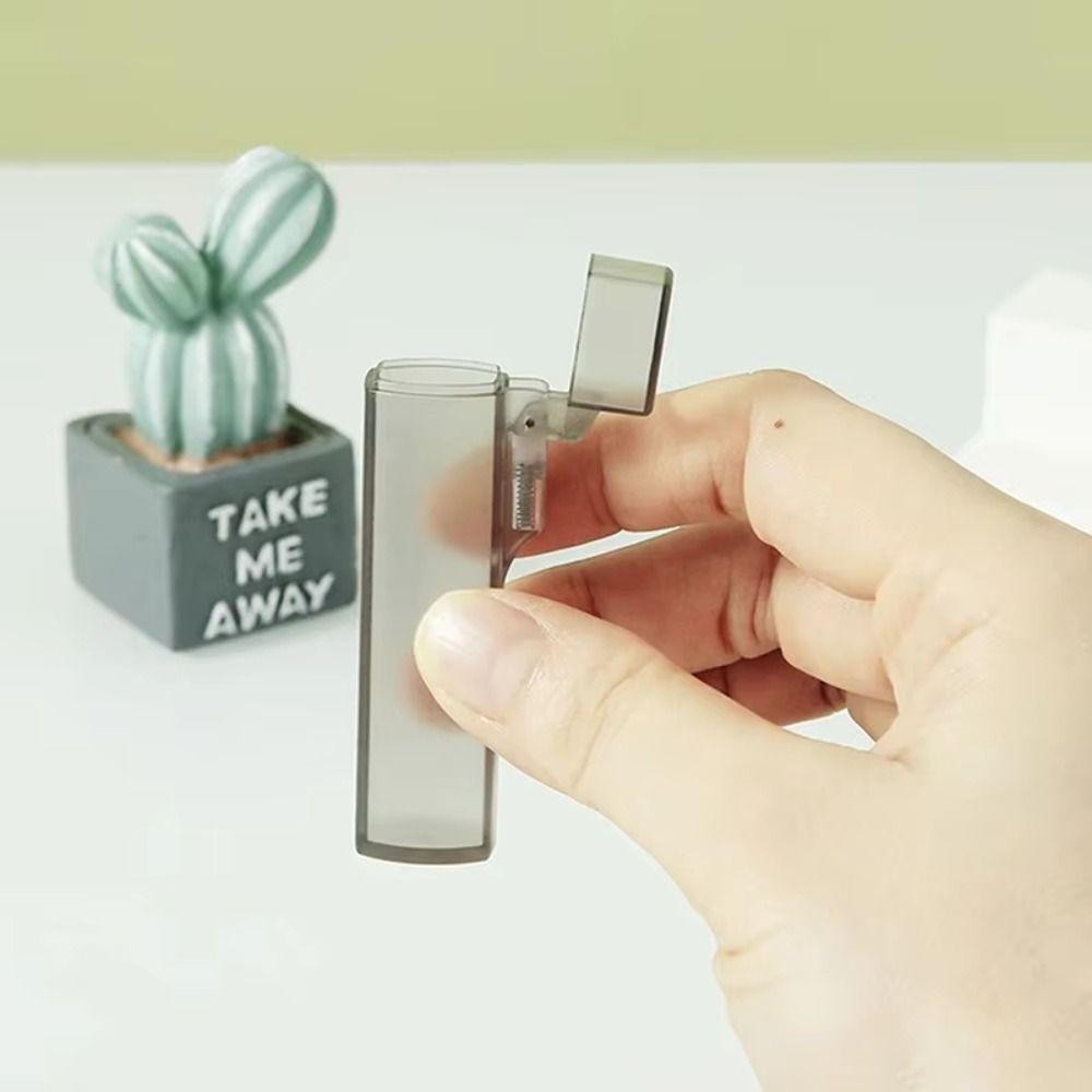Hộp lưu trữ MONOSTYLE, Hộp tăm trong suốt phân loại, Hộp hoàn thiện vật thể Mini di động Du lịch gia đình