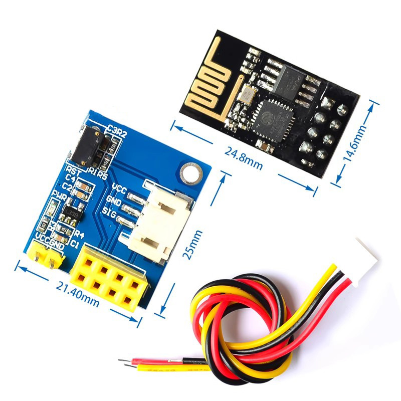 Esp8266 ESP-01 ESP-01S Mô-đun điều khiển LED RGB cho vòng đèn Arduino ...