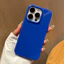 Kẹo mềm màu xanh Kết cấu bề mặt sáng cho ốp lưng iphone 16promax 16 15pro 15 15promax 14promax 13pro 13promax 11 12promax xs xr