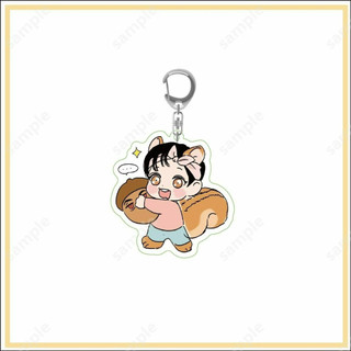 Móc khóa in hình DẠ KÝ ver THỎ CƯNG BL manhwa anime chibi mica trong acrylic dễ thương