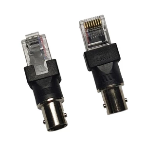 Bộ chuyển đổi khớp nối đồng trục nam BTM BNC sang RJ45 cho các ứng dụng kiểm tra đường dây linh hoạt