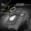 Dành Cho Google Pixel 9 Pro XL, 8 Pro, 8A, 7 Pro Ốp Lưng ELVEV Heavy Duty Rugged PC + TPU Ring Giá Đỡ Ô Tô Trượt Camera Cover