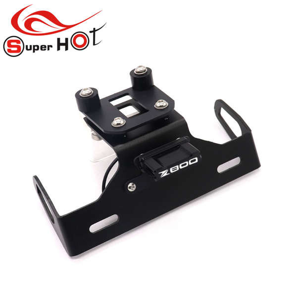Thích hợp cho Kawasaki Z800 Z800R 13-18 năm sửa đổi khung biển số phía sau khung biển số phía sau khung đuôi ngắn