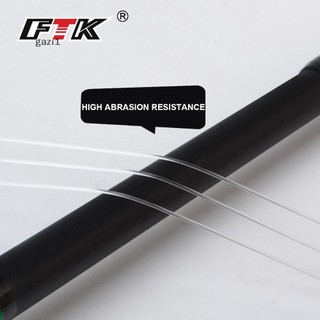 [Gazi1] Dây câu phủ Fluorocarbon 100M 4.136LB-34.32LB Sợi Carbon Monofiber Leader Line Chép Sinking Line Boutique