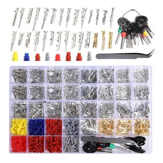 Com * 950 Cái Đầu nối chốt điện Đầu nối dây ô tô Đầu nối pin 1-3 5mm