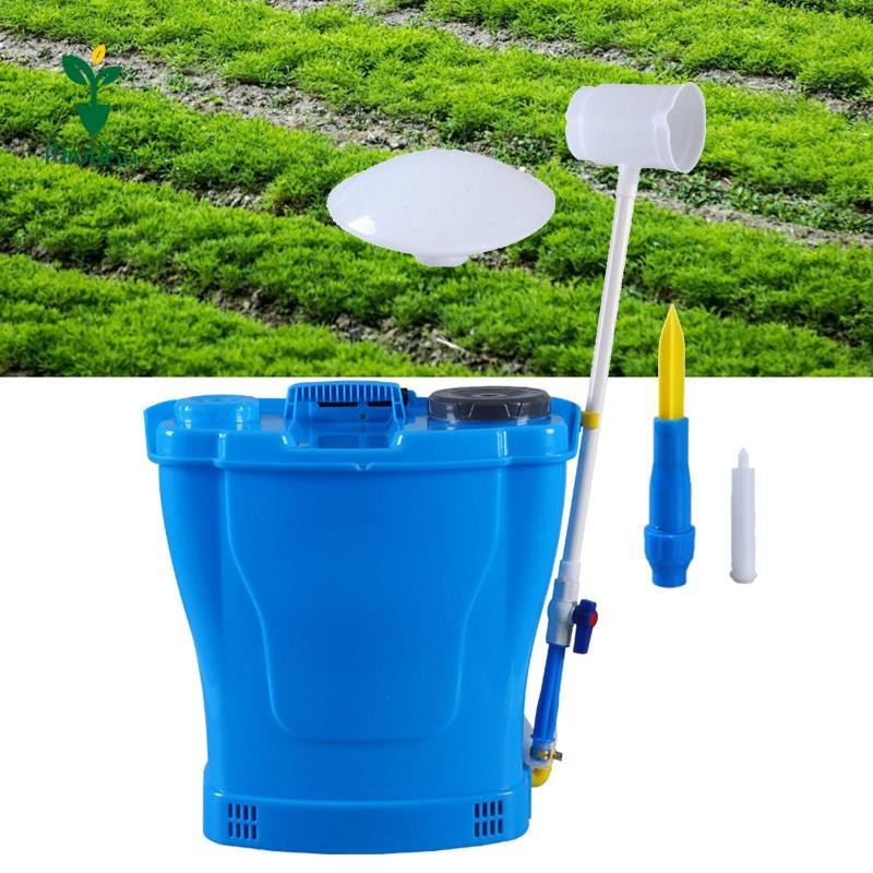 Công cụ ứng dụng phân bón lỏng thủ công Miulika 30L với nhiều đầu phun Xô đựng phía sau để phân bón hòa tan trong nước đa năng