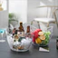 Xô đựng rượu YYLINGX, Xô đá viên 4L đáy chống trượt, Đồ uống dung tích lớn trong suốt và Xô sâm panh dự tiệc dã ngoại
