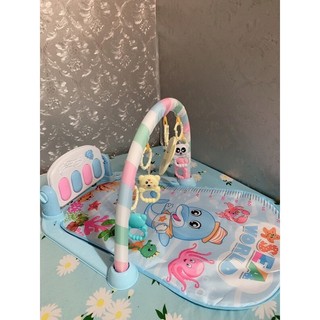 Thảm Nhạc Cho Bé Nằm Chơi Hình Cá Heo Ngộ Nghĩnh, Âm Nhạc Vui Nhộn, Phát Triển Thính Giác và Vận Động Cho Bé.