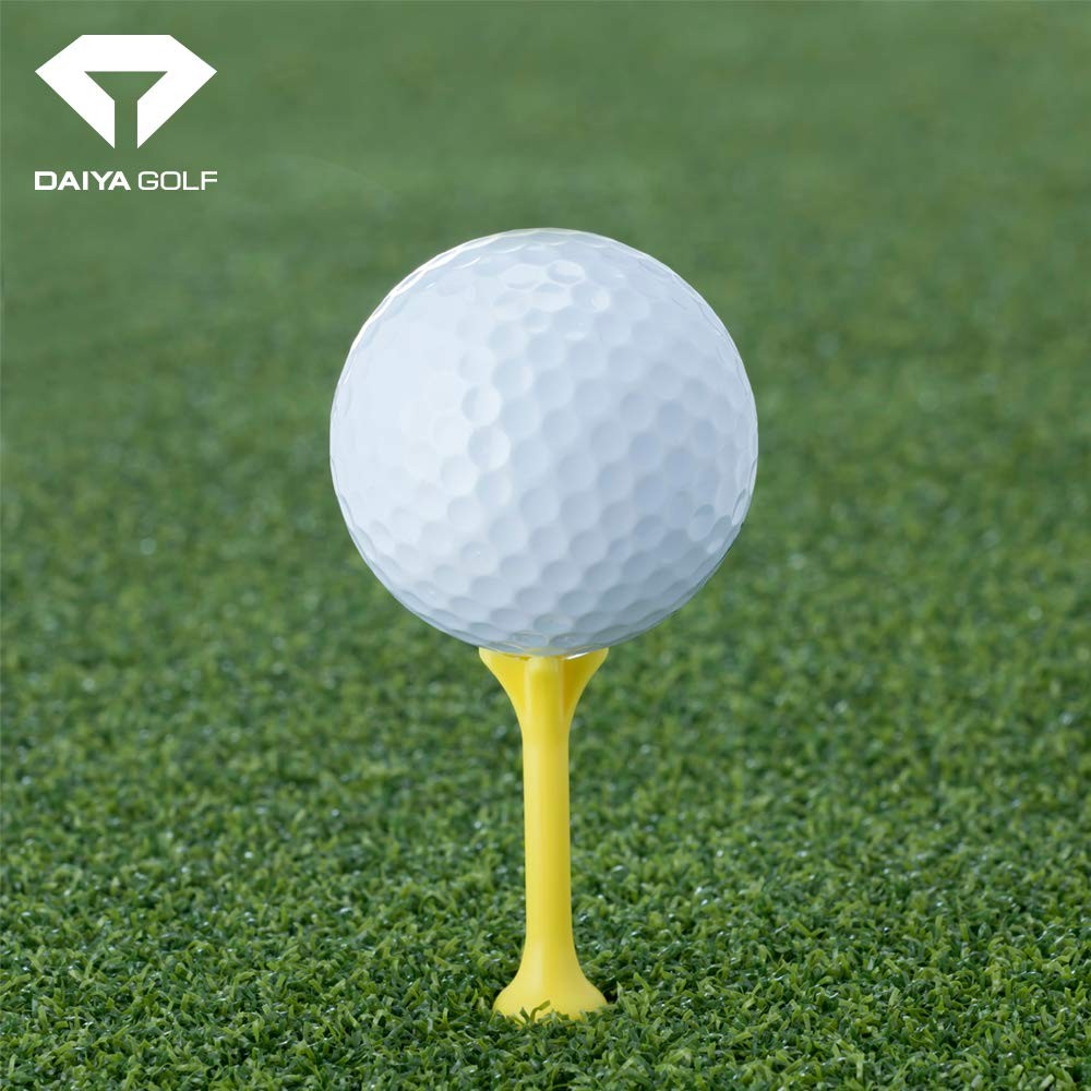 Daiya Golf Repro Tee Long có nấc – Màu vàng TE-434, gói 12 cái