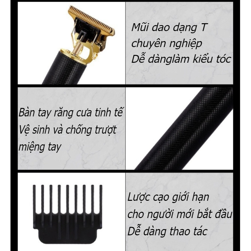 Tông đơ/Cạo râu 2 in1,Máy cạo râu điện tử nam và nữ có thể sạc lại, Bộ Máy cạo râu Cắt Tóc