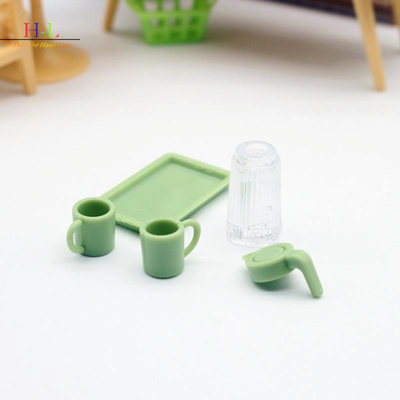 [XZNZMM] 1: 12 Nhà búp bê Thu nhỏ Lưới không gian Máy ép trái cây Đồ dùng nhà bếp Cảnh thu nhỏ Trang trí mô hình Phụ kiện nhà búp bê LMWU