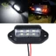 1Pc Chống Nước 6 LED 12V Biển Số Đèn Ô Tô Thuyền Xe Tải Trailer Bước Đèn VN