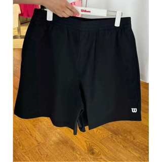 Hàng sẵn có Wilson Tennis Sports Series Neutral Nhanh khô Logo đơn giản Quần short thường ngày612