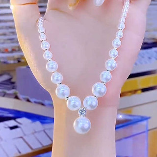 🔥 có hàng sẵn 🔥 Quà Tặng ngày của mẹ Phụ Kiện Trang Sức Nữ thời trang vòng cổ ngọc trai ins 2025 phong cách mới ♜Niche Thiết Kế Đơn Giản Tiến Bộ Ngọc Trai Zircon Vòng Cổ Internet Người Nổi Tiếng Thời Trang Phổ Biến Xương Đòn Dây Chuyền Thanh Lịch Phù Hợ