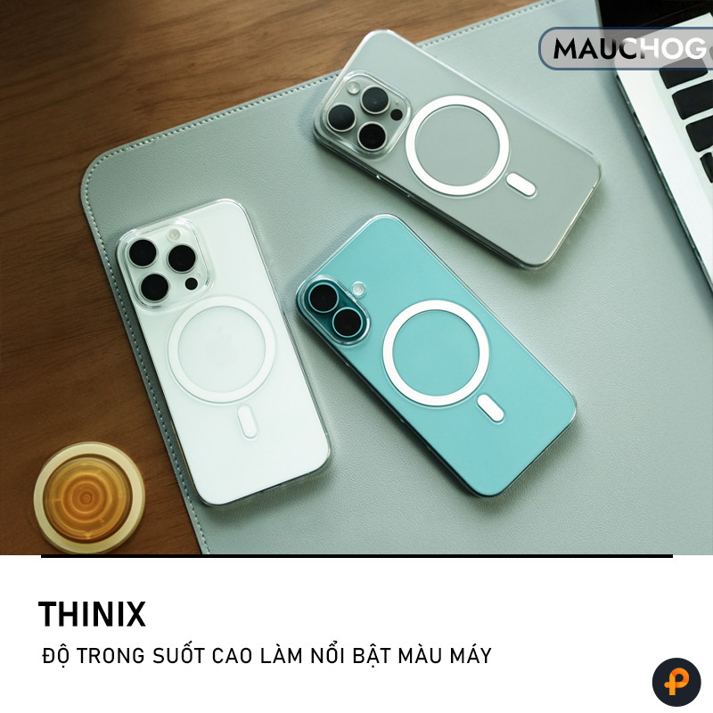 Ốp Siêu Mỏng Slim Trong Suốt Chống Ố Vàng Bảo Vệ Camera Cho Điện Thoại iPhone 17 Pro Max 16 15 14 13