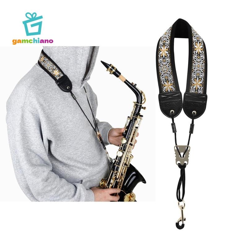 Sax Dây Treo Saxophone Dây Đeo Cổ Di Động Saxophone Bảo Vệ Woodwind