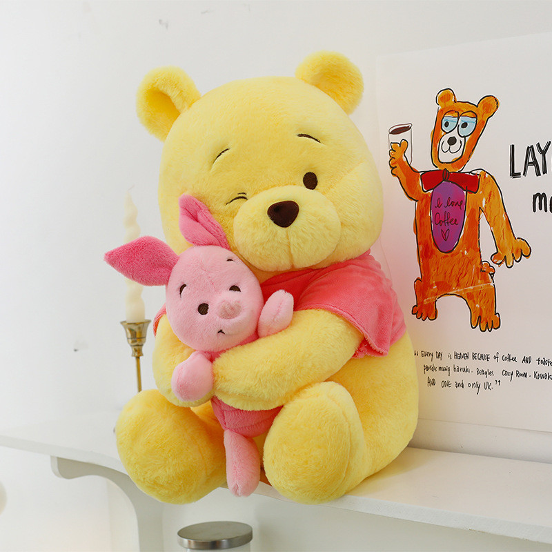 PS1 Winnie the pooh Sang Trọng Búp Bê Heo Con Sang Trọng Búp Bê Quà Tặng Cho Bé Gái Trang Trí Nhà Đồ Chơi Nhồi Bông Gối Đệm SP1