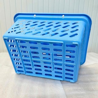 Rổ chữ nhật 2 quai xách đựng đồ phòng tắm - Đựng mỹ phẩm nhựa Đại Triển