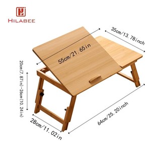 Bàn Có Thể Gập Lại Laptop Lap Table Rectanglar Đa Năng Có Thể Điều Chỉnh Góc Và Chiều Cao Cho Máy Tính Phòng Trà Viết Cắm Trại