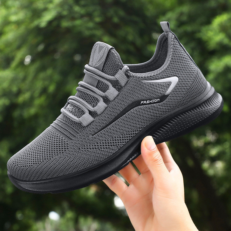 🇻🇳 Giày Sneaker Nam Vải Lưới Thoáng Khí Đa Sắc Thiết Kế Năng Động Hàng Sẵn Kho​