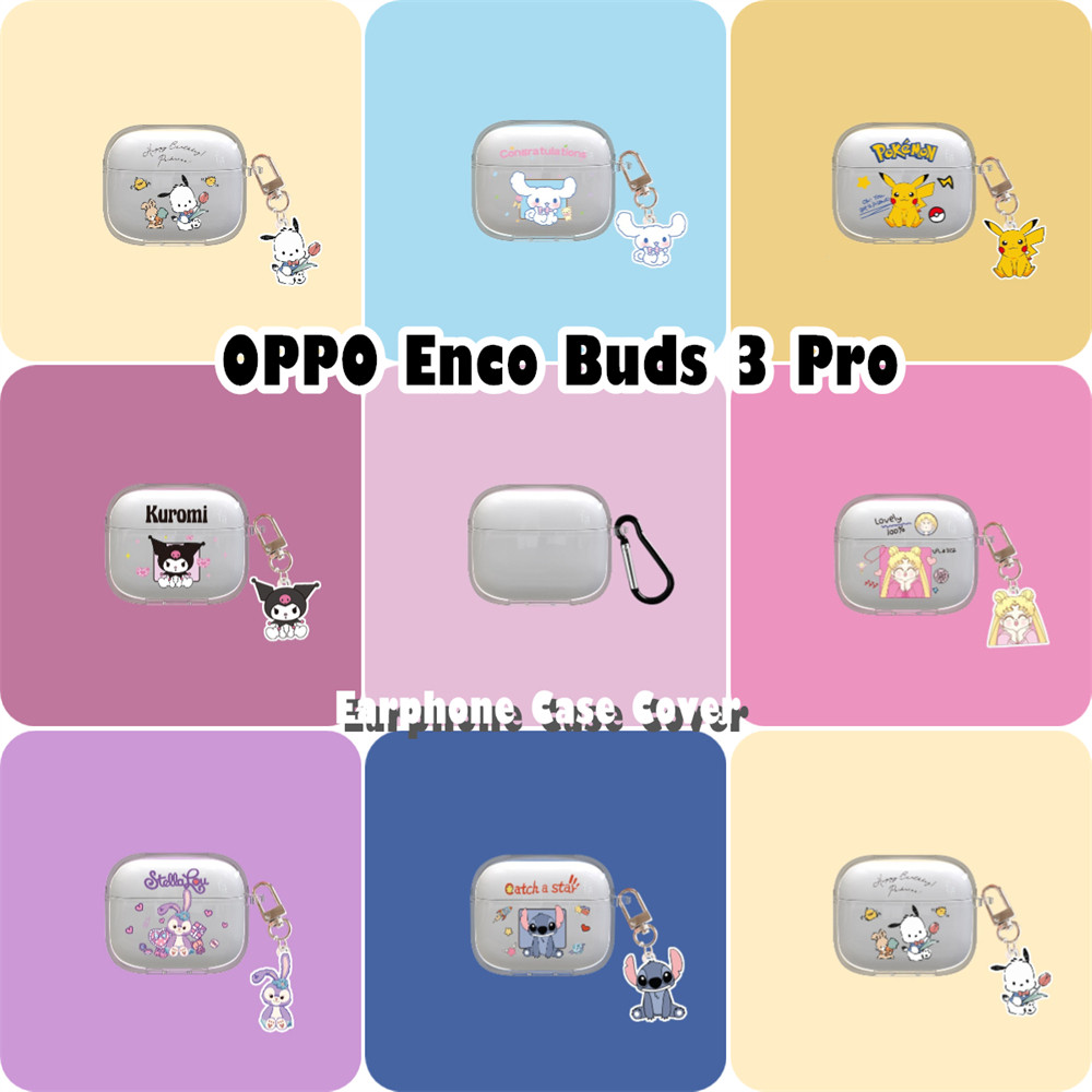 [Ngôi sao tương lai] Dành cho Ốp lưng OPPO Enco Buds 3 Pro Vỏ tai nghe silicon mềm trong suốt hoạt hình