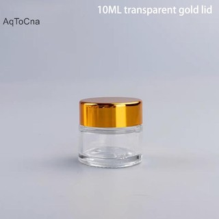 Aqtocna 1 CÁI10 / 20 / 30ml Lọ Thủy Tinh Chăm Sóc Da Kem Mắt Lọ Sữa Dưỡng Da Lọ Có Thể Đổ Lại Chai Trang Điểm Phấn Mắt Bảo Quản Hộp Đựng Mỹ Phẩm HGVN