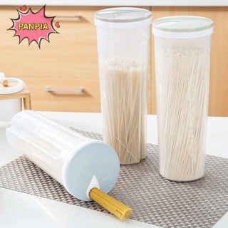 [Pnpia] 1 Mì Spaghetti Hộp Bảo Quản Thực Phẩm Hộp Kín Hộp Bảo Quản Chống Rò Rỉ Sắc Nét Cho Ngũ Cốc Spaghetti Mì Pasta Ngũ Cốc Boutique