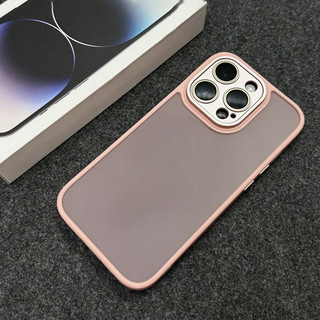 Ốp bảo vệ ống kính máy ảnh lai mờ trong suốt cho iPhone 16 Pro Max 11 12 13 14 15 Pro Max 14plus 15plus 16plus 11Pro Vỏ cứng bảo vệ chống rơi