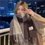 Khăn Quàng Cổ Dệt Kim Mùa Đông JKDESIGN, 200*65cm - Cashmere Giả Ấm Áp Cho Bé Gái
