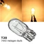 Mt 2 Chiếc T20 Đèn Halogen Thủy Tinh Chạy Ban Ngày Đèn Tín Hiệu Dừng Phanh Đuôi Bóng Đèn 7443 W21 / 5W