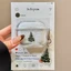 Ins Winter Dynamic Liquid Quicksand Airpods Case Tai nghe không dây Bluetooth Mặt dây chuyền cây thông Noel Hàn Quốc Vỏ cứng Acrylic cho Airpods 1 / 2 / 3 / 4 / pro / pro2 Vỏ bảo vệ