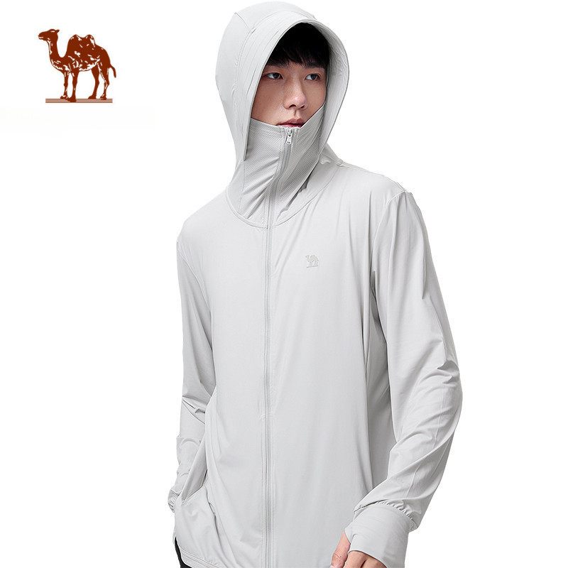Ảnh Áo khoác CAMEL CROWN chống nắng vải lụa mát khô thoáng nhanh thời trang cao cấp 1