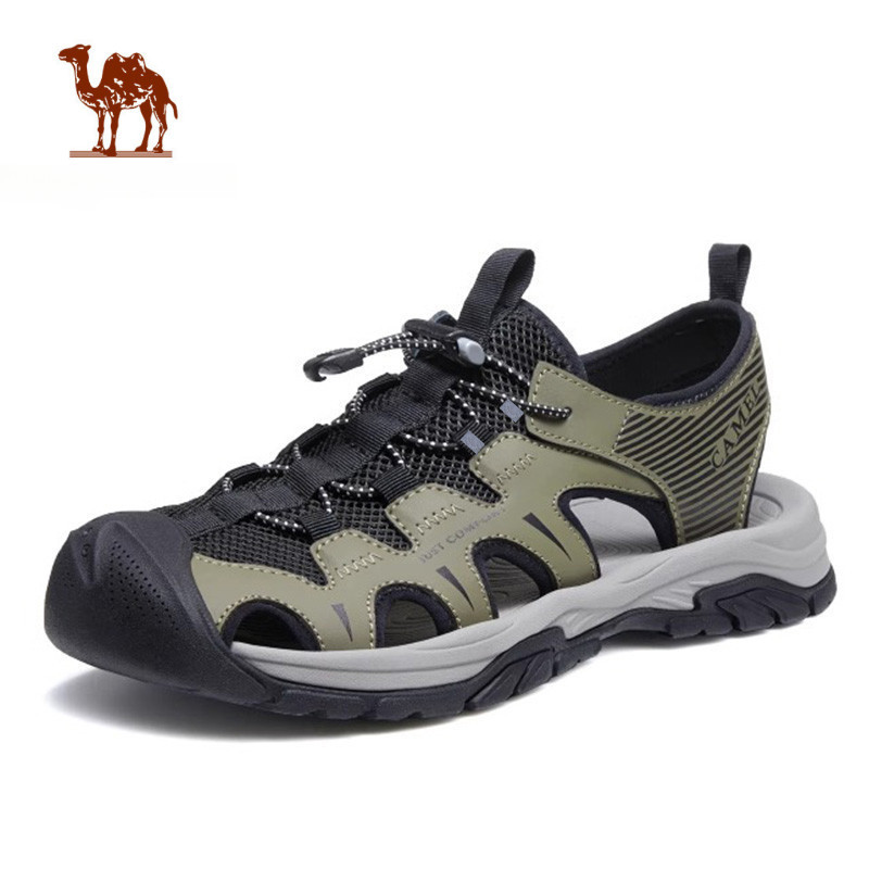 Ảnh Xăng đan Nam Ngoài Trời CAMEL CROWN Thể Thao Giải Trí Giày Đi Biển Chống Trơn Trượt 1