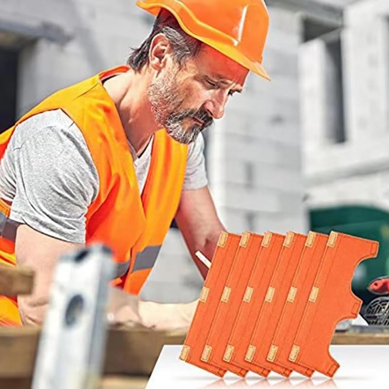 Tmoy 2 / 6 Chiếc Mũ Bảo Hiểm Mồ Hôi Mũ Cứng Hàn Mồ Hôi Dây Đệm Mồ Hôi Mũ Bảo Hiểm Comforter Miếng Lót Cho Mùa Hè Sweatband TCVN