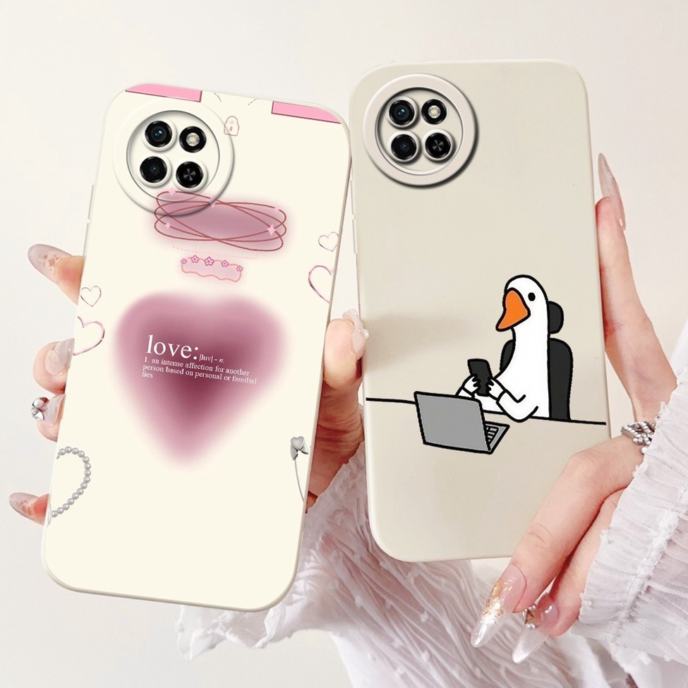 Ốp lưng thời trang sang trọng cho ITEL S23/S23 Plus/S665L/S681LN; thiết kế hoa, mèo Kawaii dễ thương; chống sốc