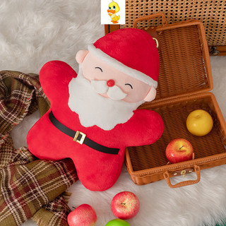 PLUS✨Chất lượng cao✨Ông Già Noel Cây Giáng Sinh Bánh Gừng Người Sang Trọng Ném Gối Trẻ Em Ngày Lễ Quà Tặng Sáng Tạo Vui Nhộn Sang Trọng Đồ Chơi Quà Tặng Giáng Sinh