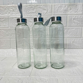 5 Chai thủy tinh detox 500ml có dây xách