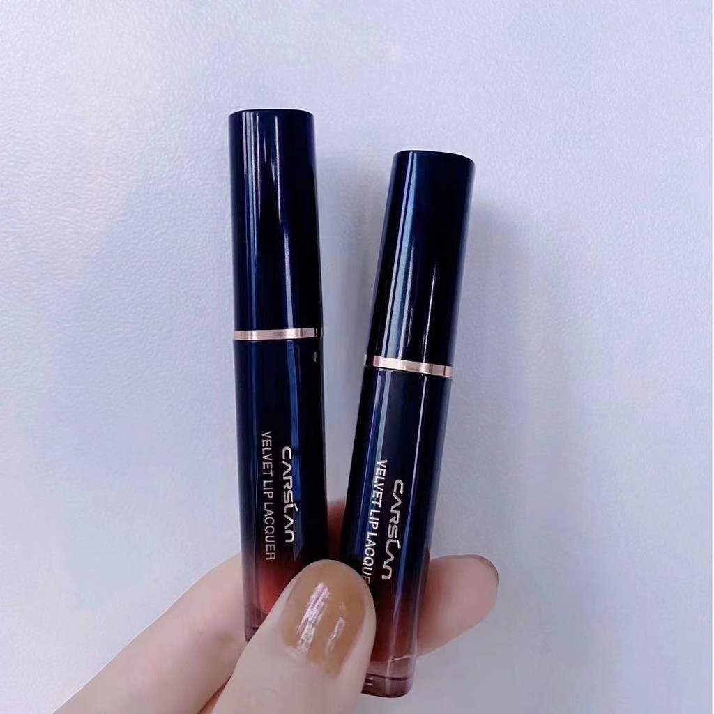 ✨Cazilan Cazilan Lip Kiss Son Môi Dưỡng Ẩm Chống Dính Cốc Mẫu Trắng Matte Học Sinh Không Dễ Phai Màu 25.5.8