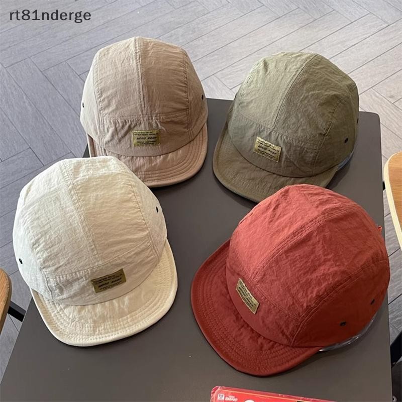 Ge Ngắn Mỏ Vịt Edge Đa Năng Mũ Chống Nắng Retro Mùa Hè Mềm Top Bóng Chày n