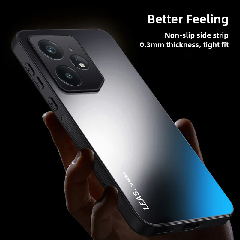 Dành Cho Realme Neo 7 7x 7 SE Vỏ Giáp Chống Sốc Mờ Cứng Ốp Lưng Bảo Vệ Camera