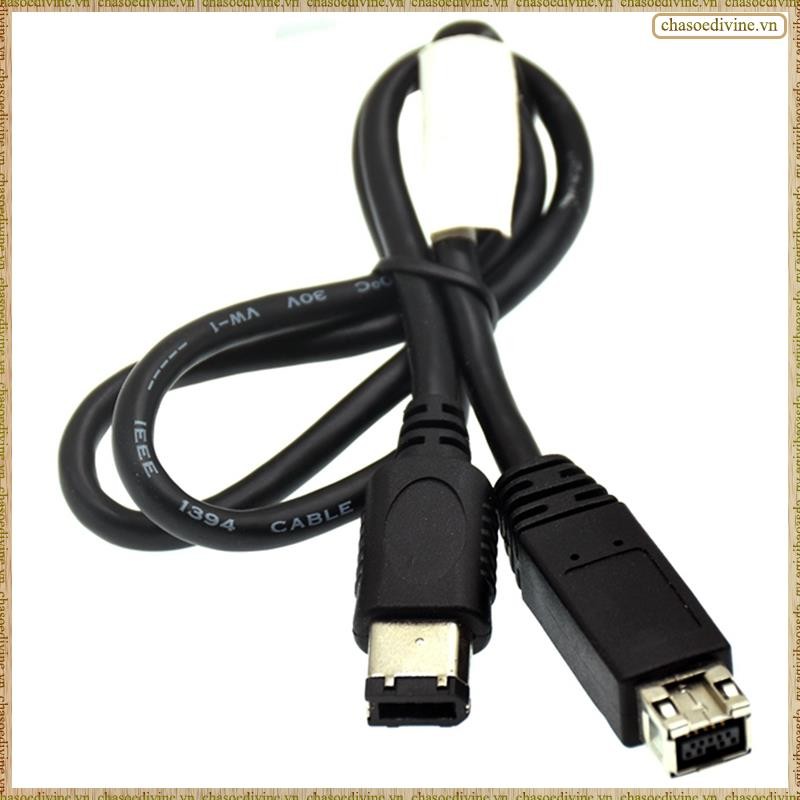 [K O G X] Cáp FireWire IEEE 1394B 9Pin đến 6Pin Cáp dữ liệu 800Mbps (1.8Meter)